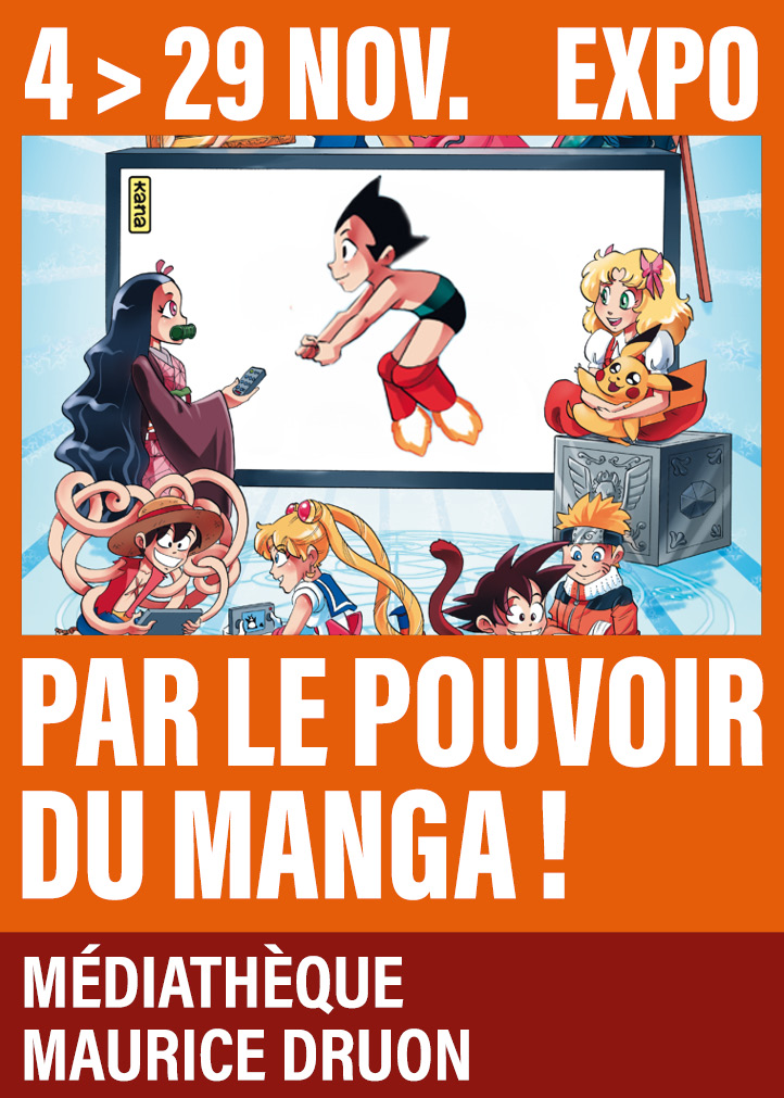 Exposition – Par le pouvoir du manga !