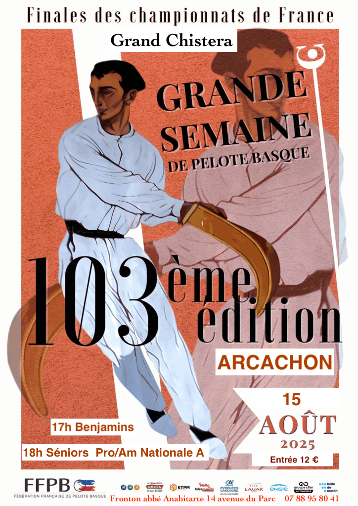 Finale des championnats de France Grand Chistera