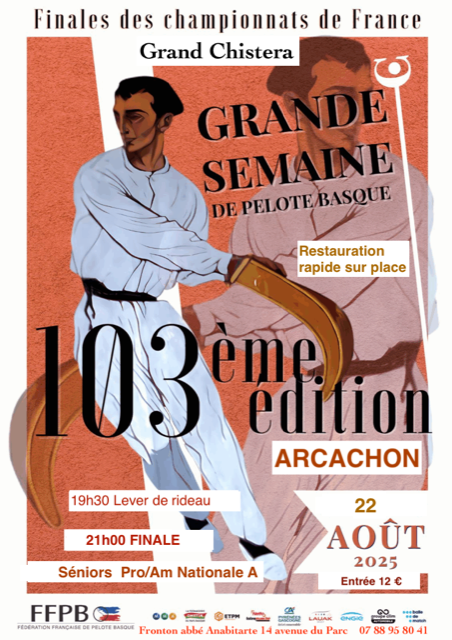 Finale des championnats de France Grand Chistera