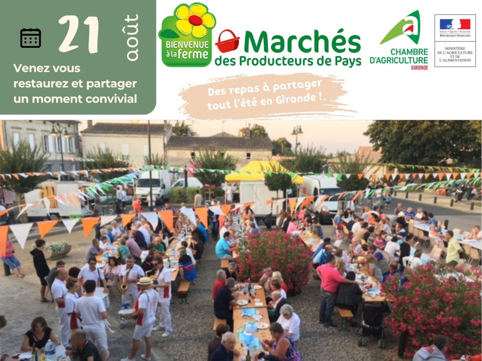 Marchés nocturne - La Réole