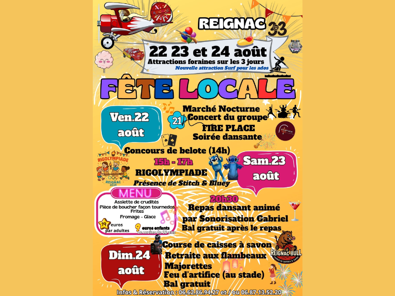 Fête locale de Reignac
