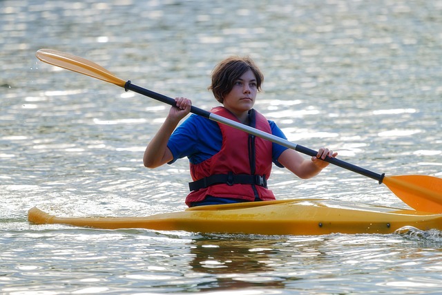 Balade kayak aux Tchanquées