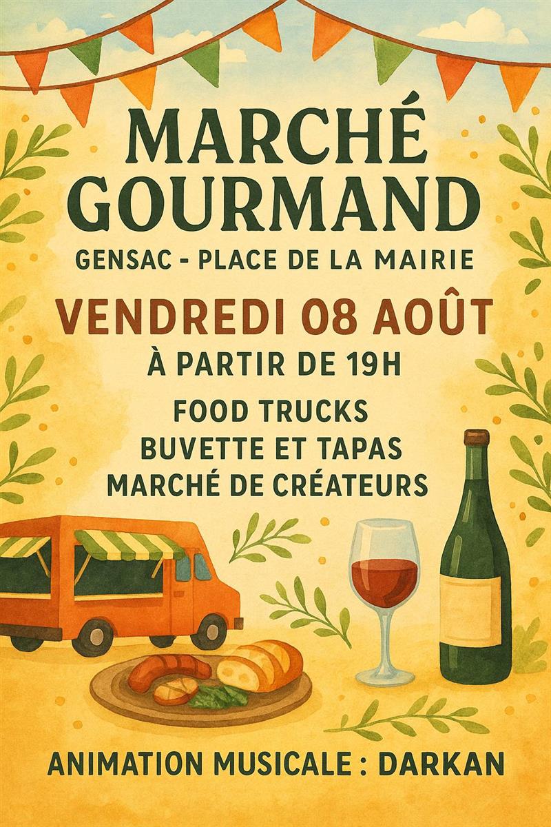 Marché gourmand de Gensac