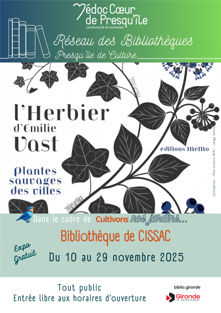 Expo herbiers d'Emilie Vast les plantes sauvag ...