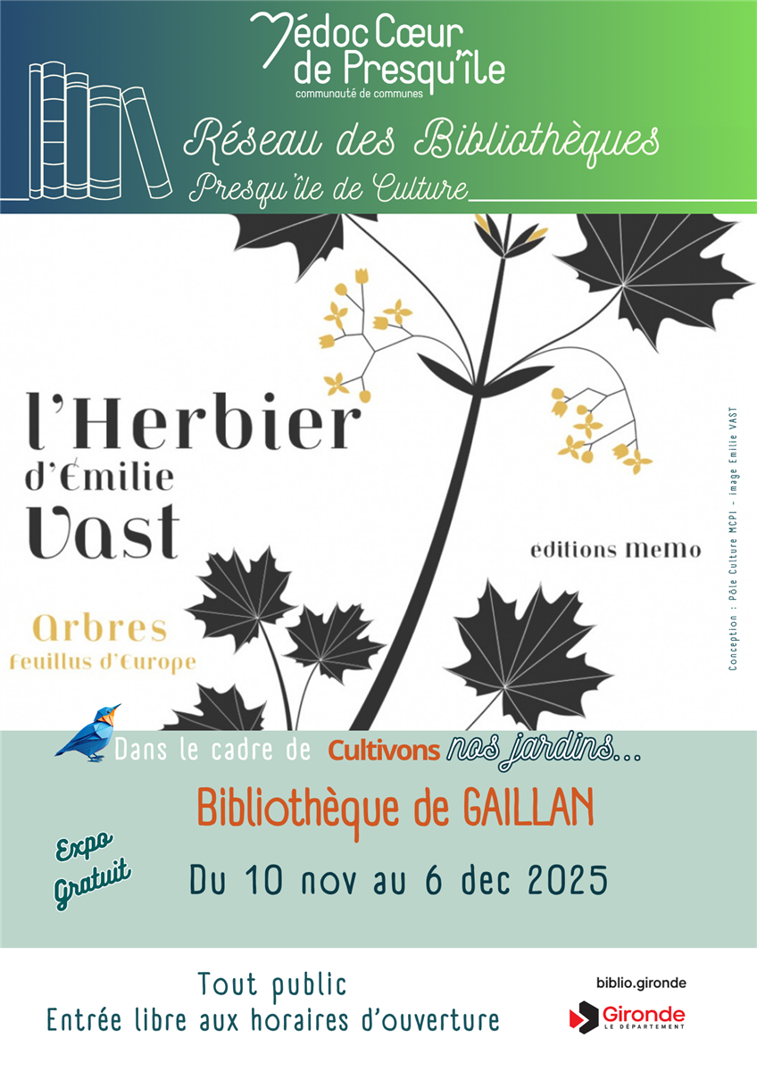 Expo les herbiers d'Emilie VAST les arbres feu ...