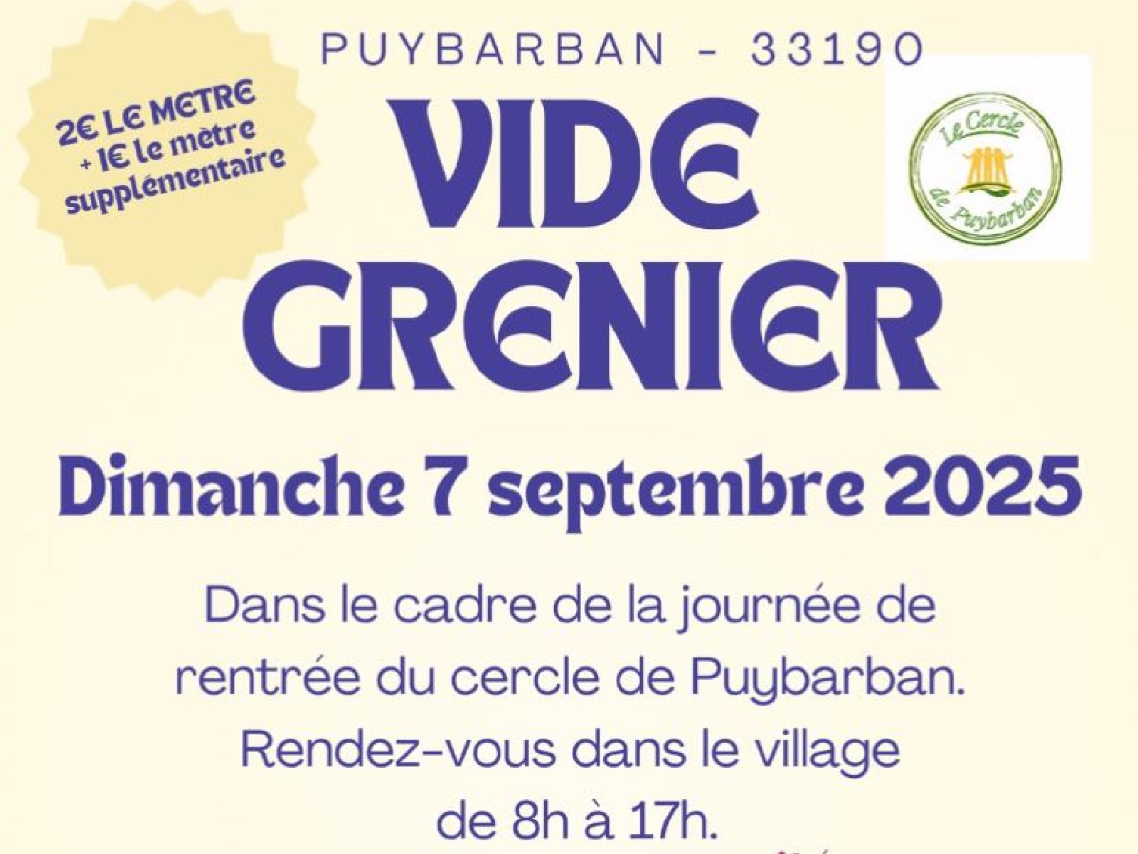 Vide-Grenier de Puybarban