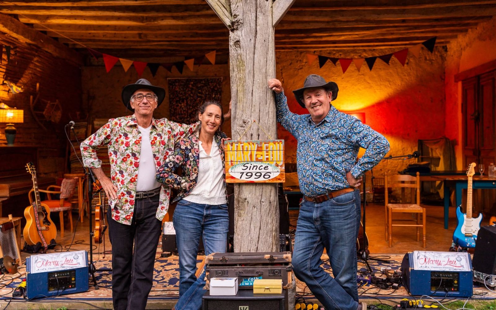 Folk, country et blues avec le groupe Mary-Lou