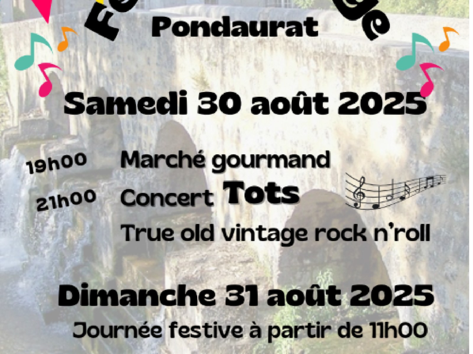 Fête du village de Pondaurat