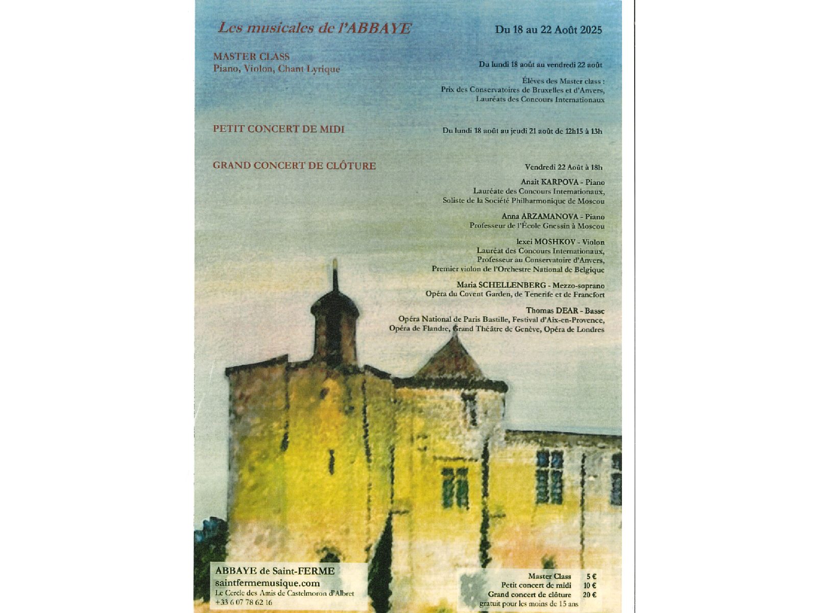 Les Musicales de l'Abbaye