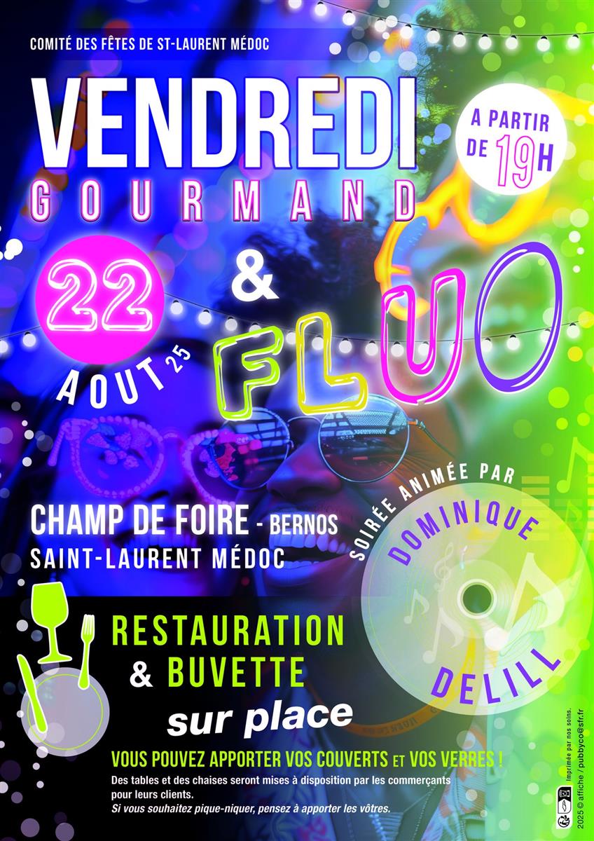 Marché gourmand Tous en Fluo