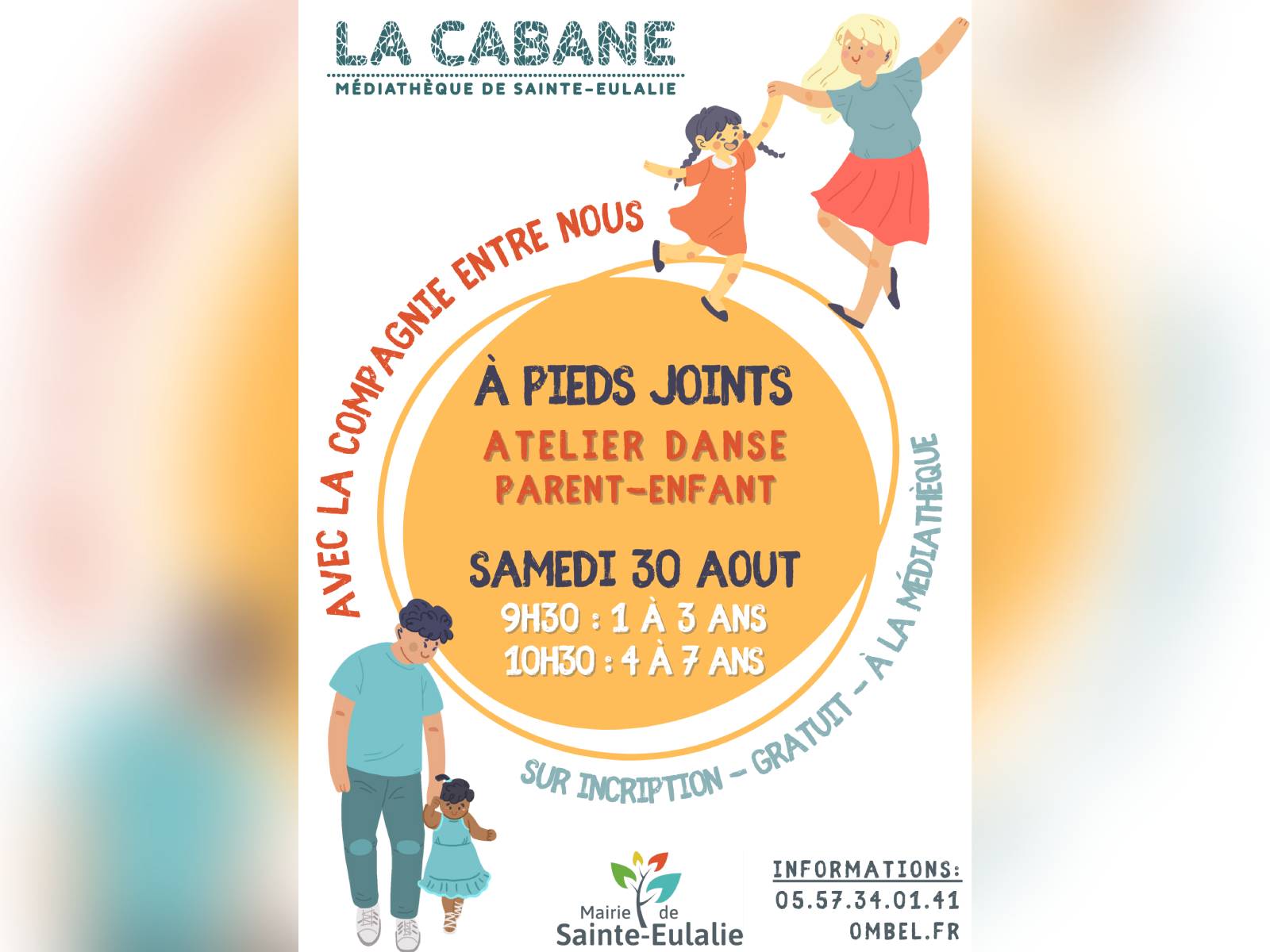 À pieds joints - Atelier danse parent-enfant