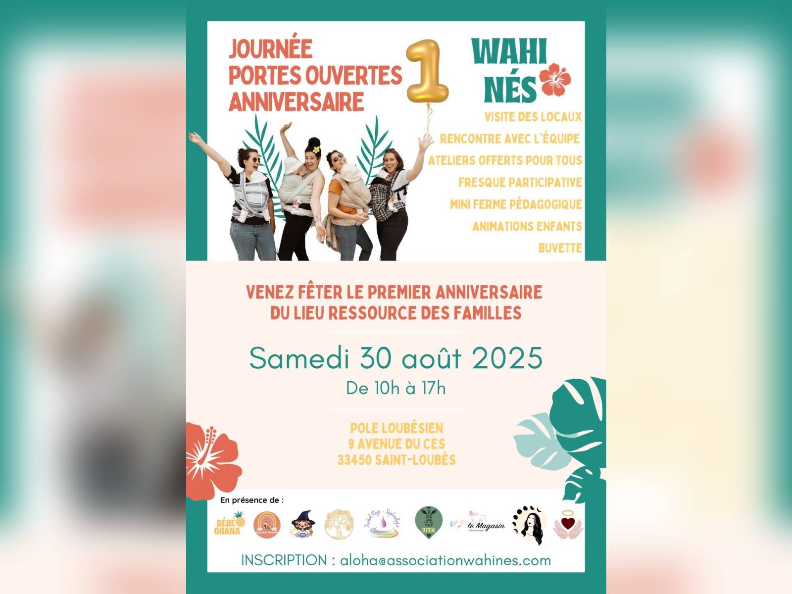 Journée portes ouvertes Wahinés