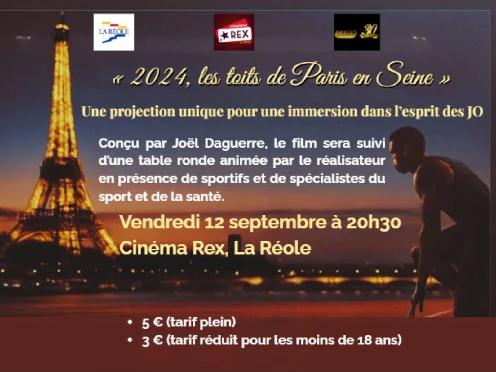 Séance gratuite : 2024, les toits de Paris en  ...
