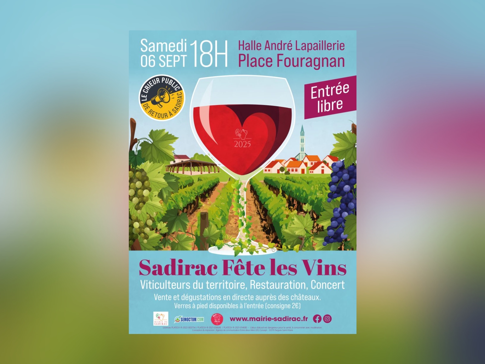 Sadirac Fête les vins – Édition 2025