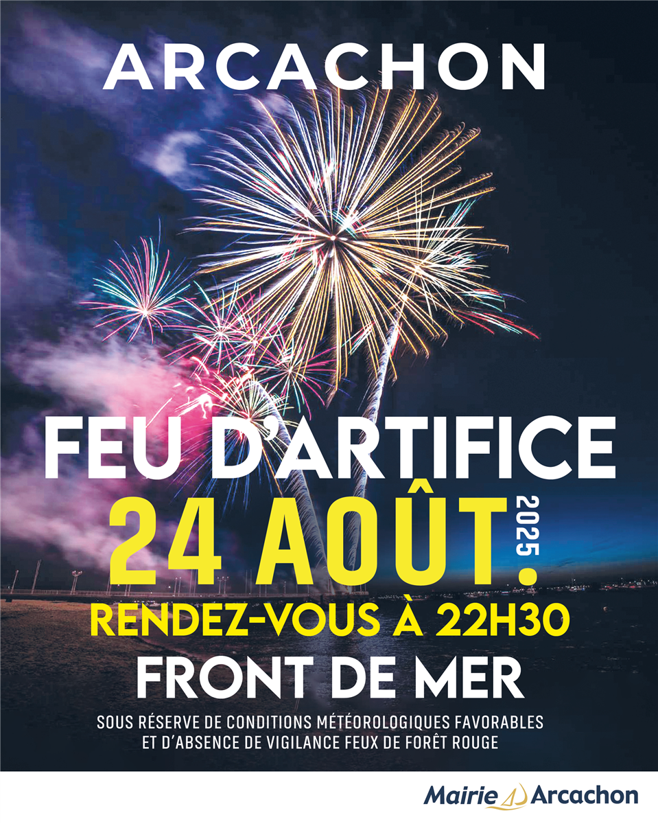 Feu d'Artifice à Arcachon