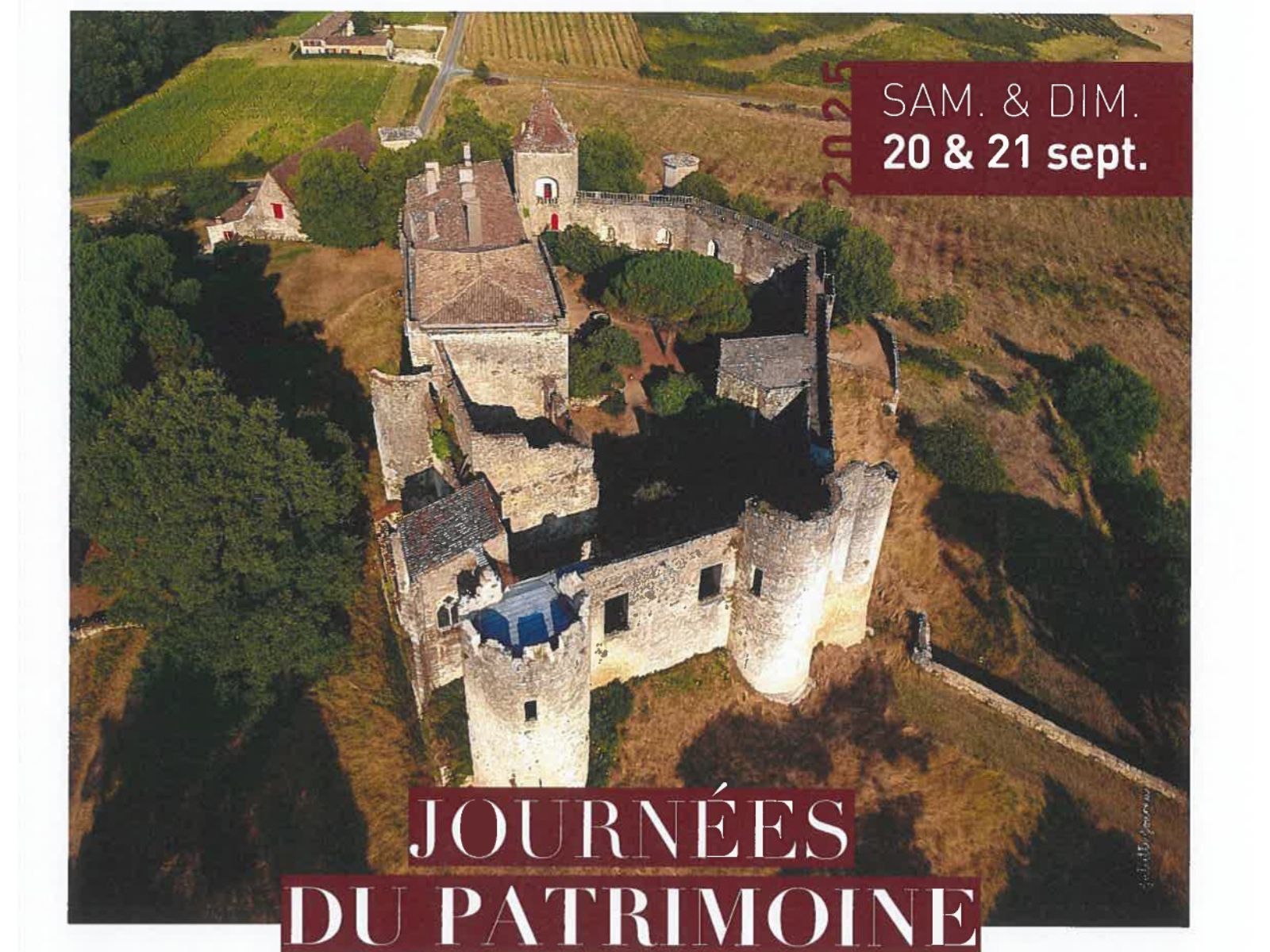 Journées du Patrimoine au château de Benauge