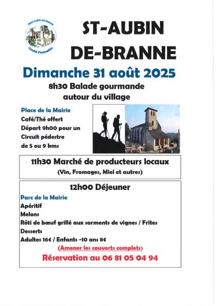 Balade gourmande autour du village