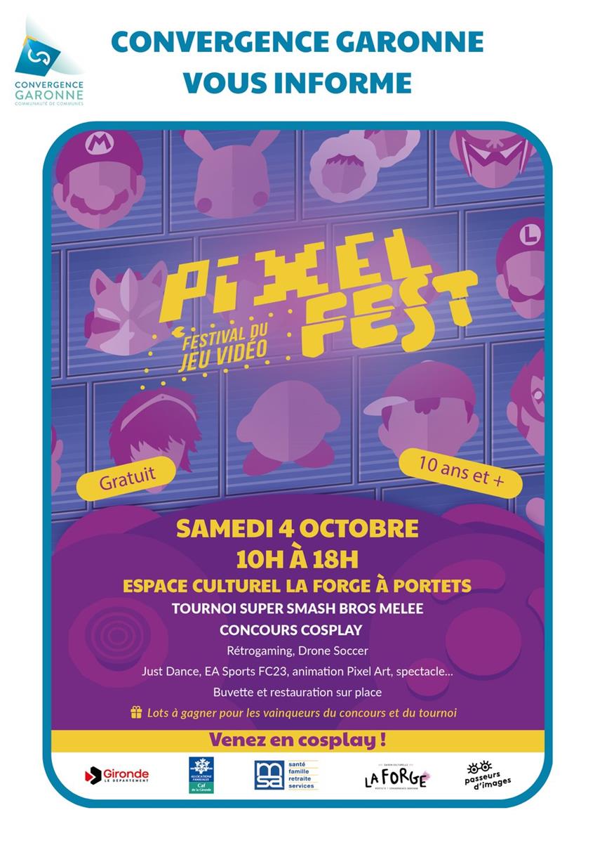 Pixel fest: festival des loisirs numériques et ...
