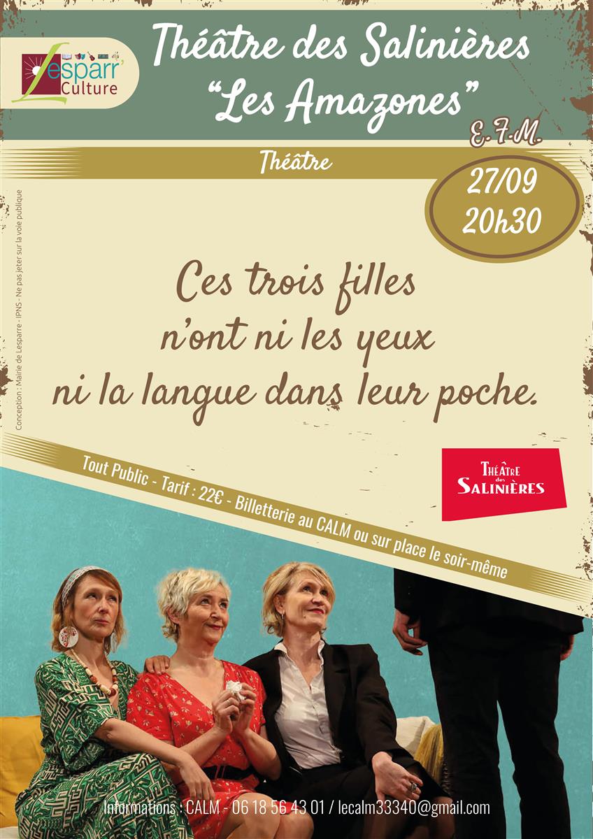 Théâtre : "Les Amazones"