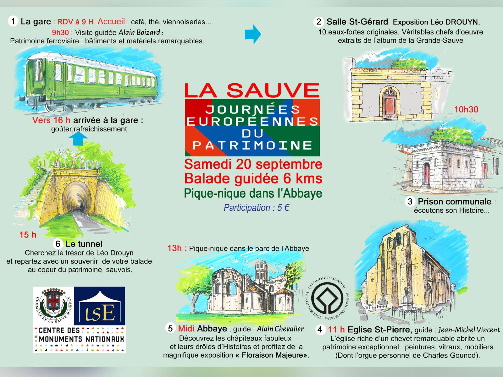 Journée du Patrimoine de La Sauve