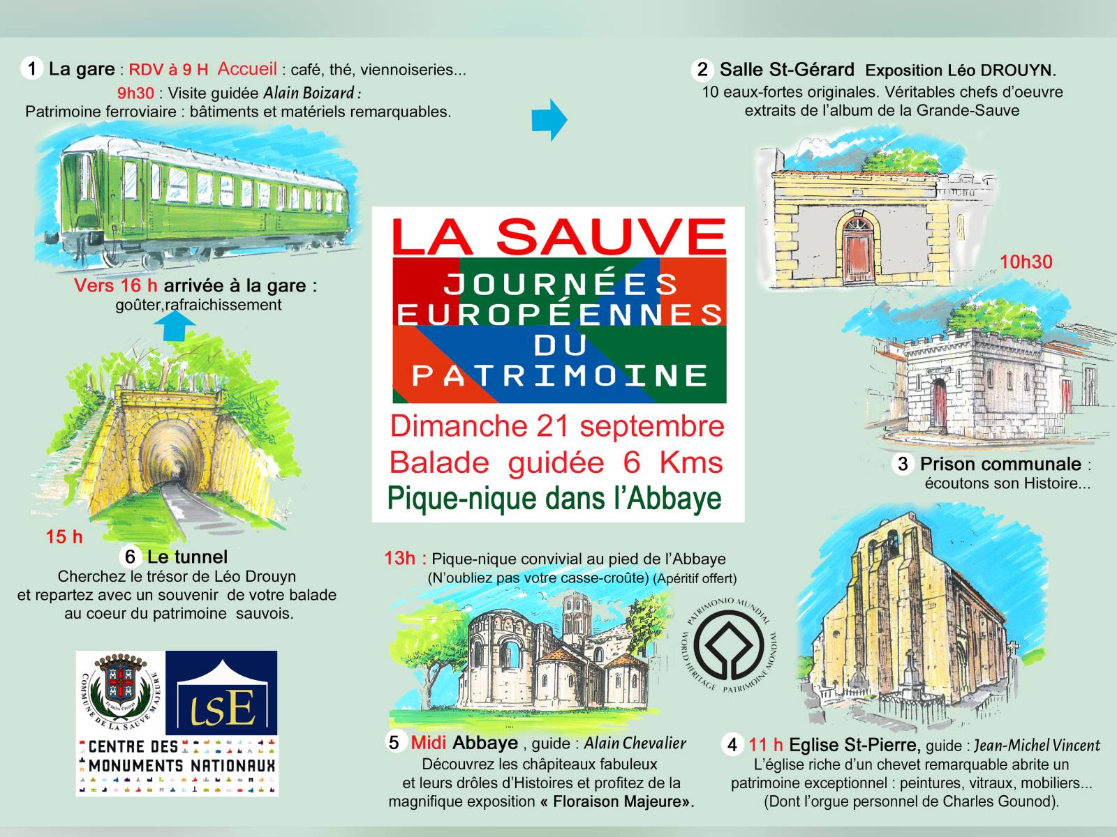 Journée du Patrimoine de La Sauve