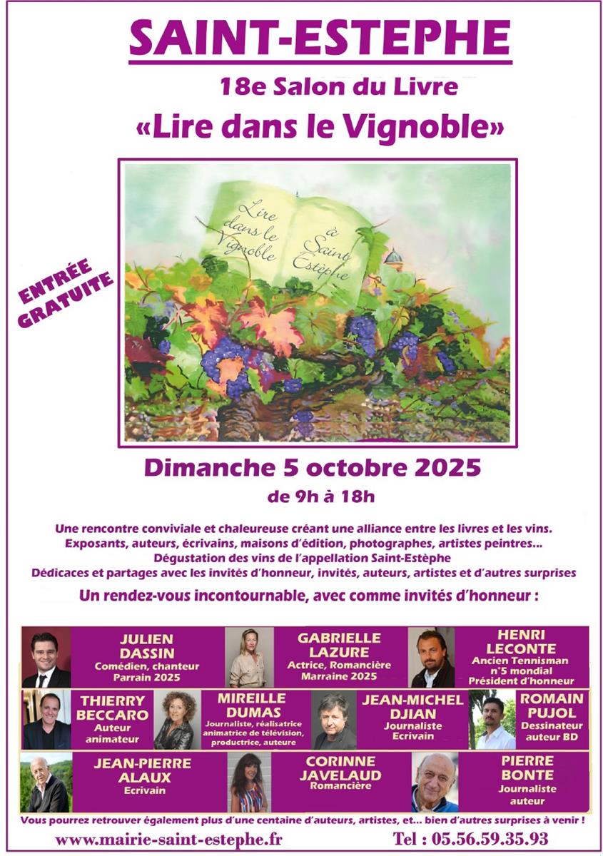 Salon "Lire dans le Vignoble" 18me édition