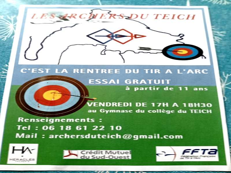 La rentrée des Archers du Teich.
