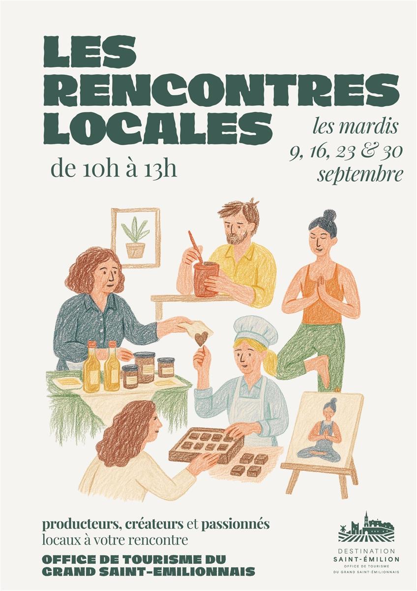 Les rencontres locales - Saint-Emilion Tourisme