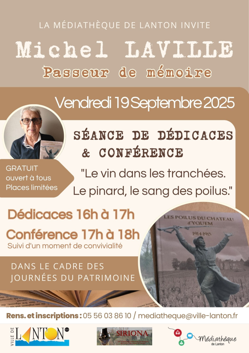 Michel Laville, passeur de mémoire