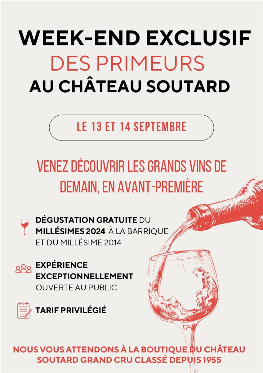Primeurs Grand Public au Château Soutard