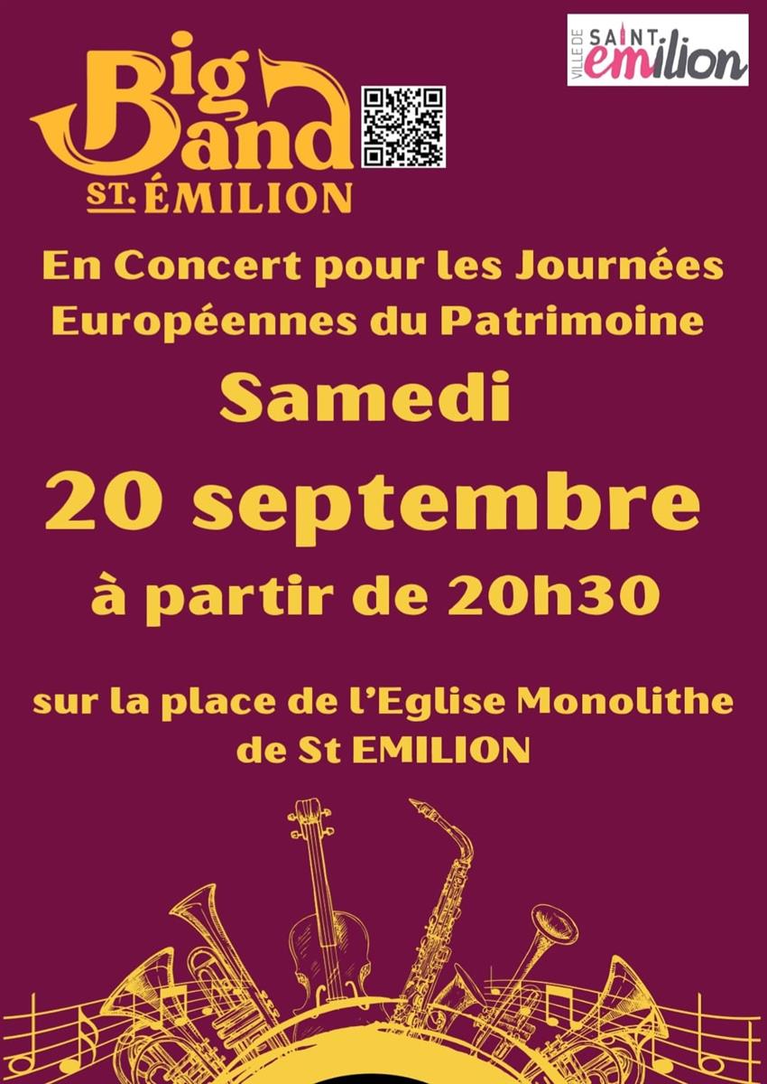Big Band - Concert de Jazz - Journée du Patrimoine