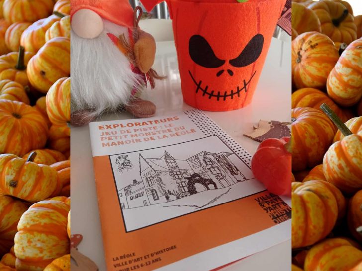Jeu de piste d'Halloween : Le petit monstre du ...
