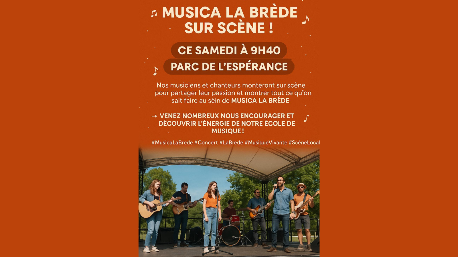 Musica La Brède sur scène !