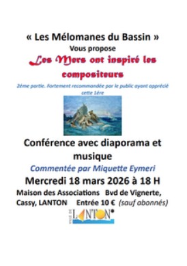 Conférence "Les mers ont inspirées les composi ...