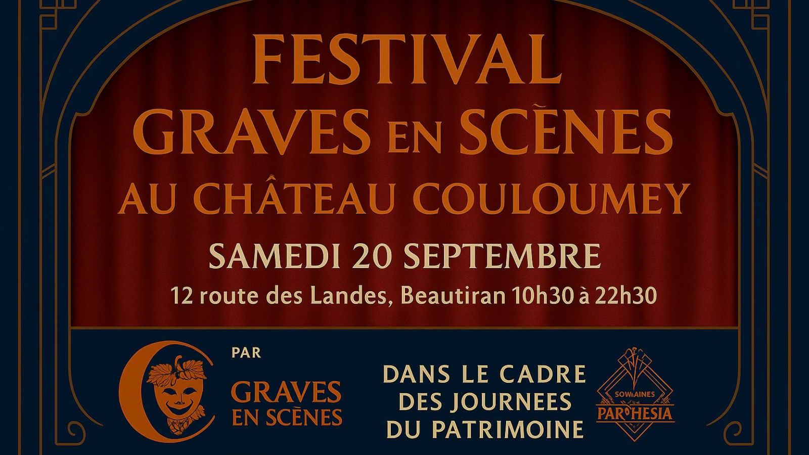 Graves en Scènes au Château Couloumey