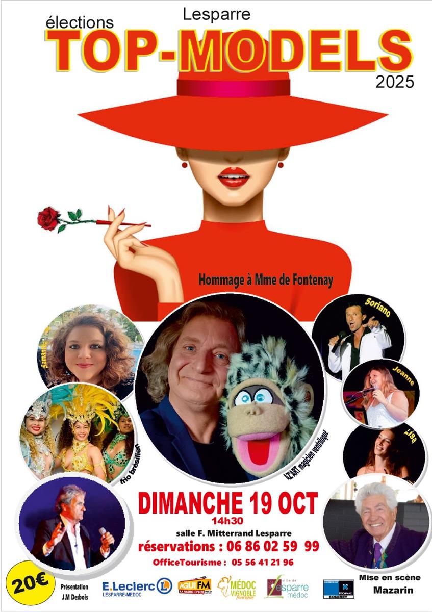 Election « Miss Top Model Médoc » 2025