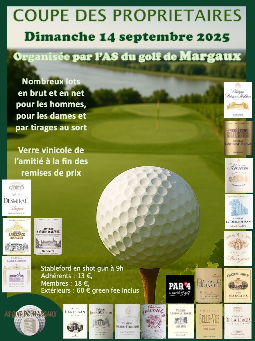 14 Septembre : Coupe des Propriétaires