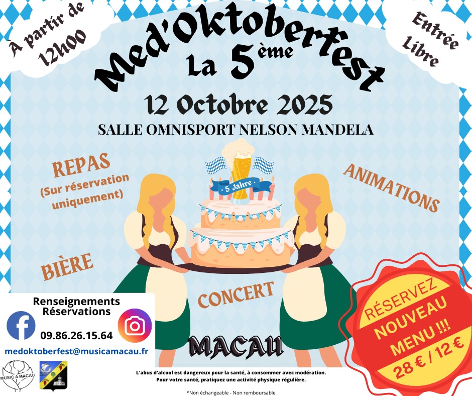 Méd'Oktoberfest - 5e édition à Macau