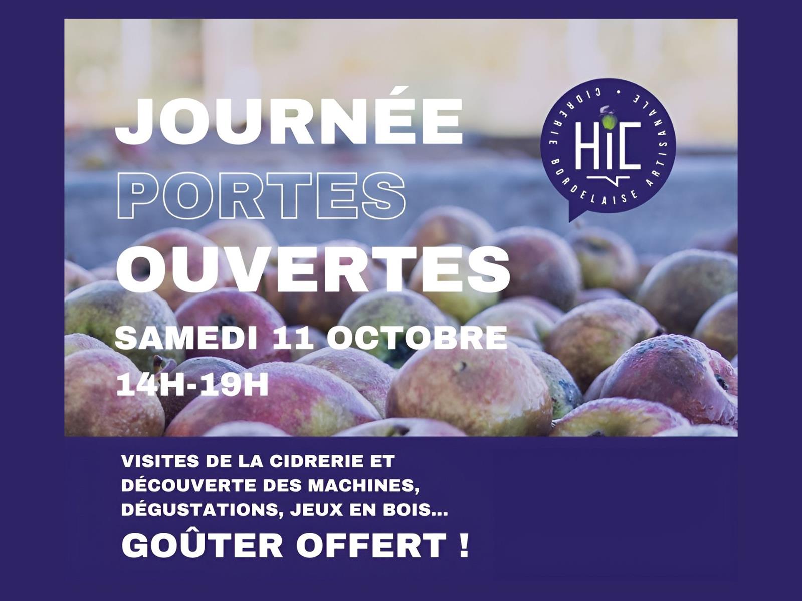 Journée portes ouvertes à la Cidrerie Hic