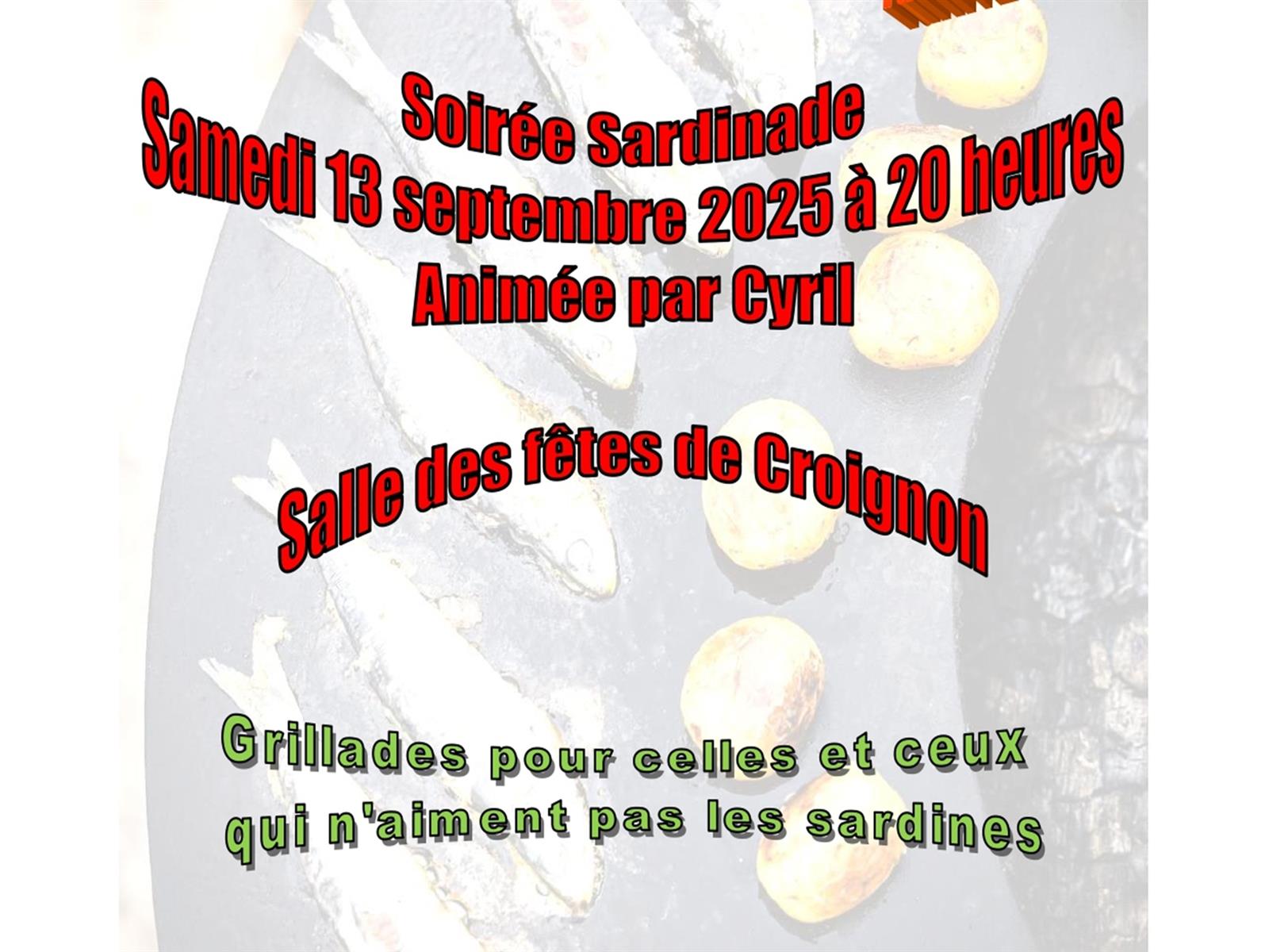 Soirée sardinade