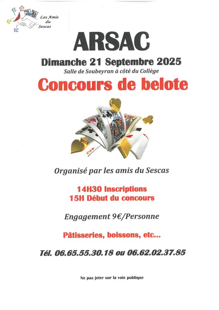 Concours de belote