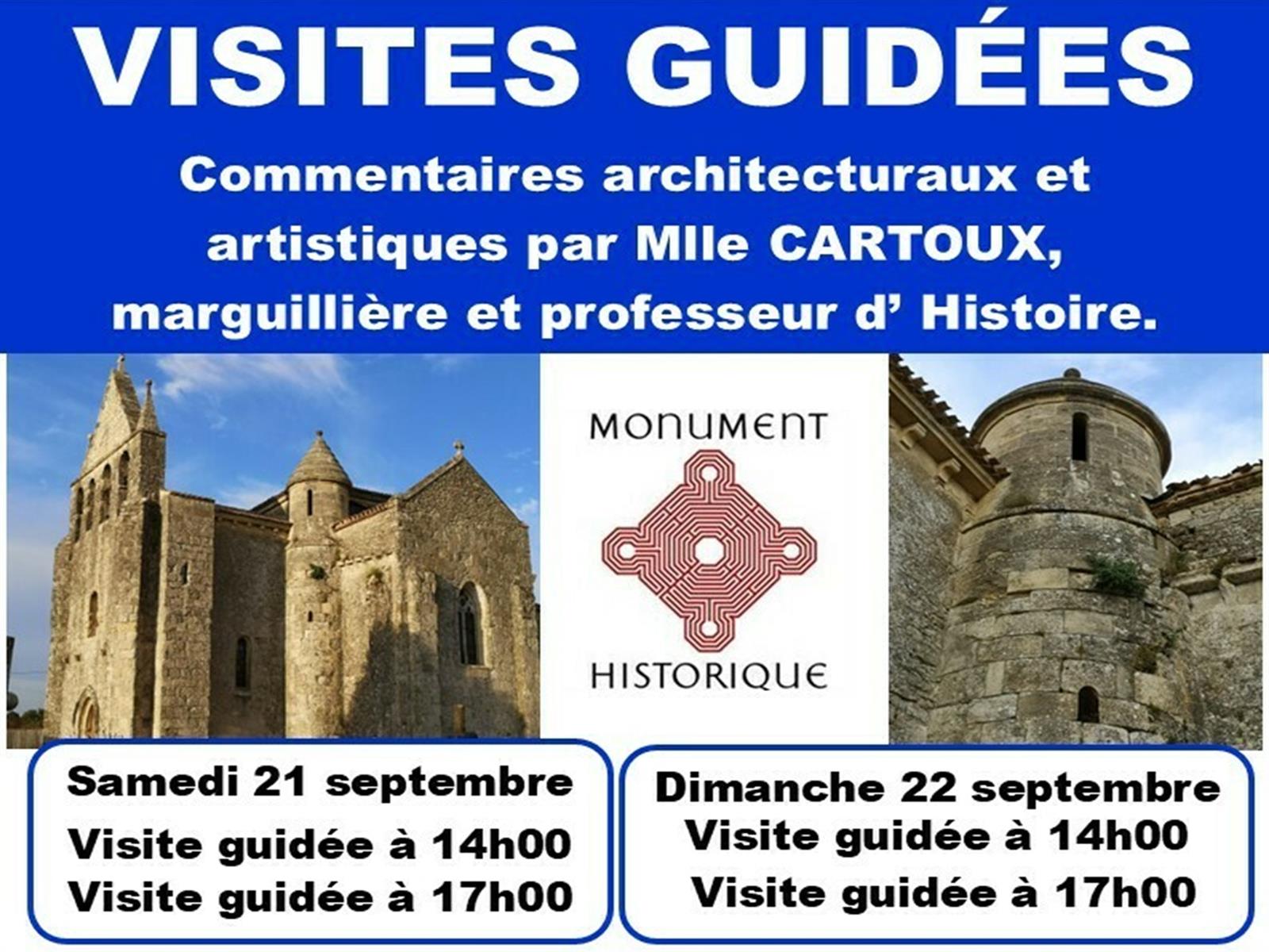 Journées européennes du patrimoine : visite de ...