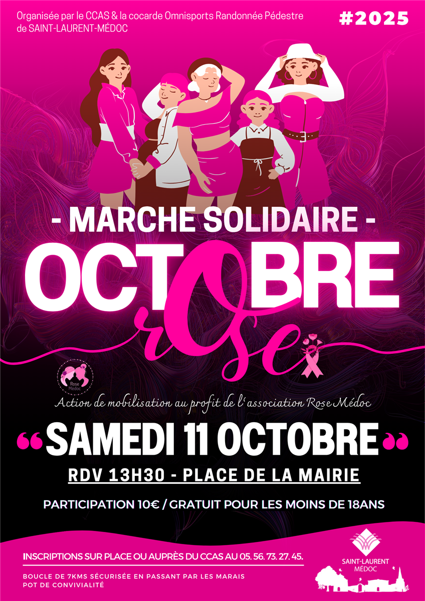 Octobre Rose 2025 : Marche solidaire à Saint-L ...