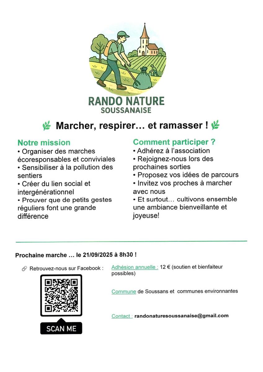 Rando nature soussanaise
