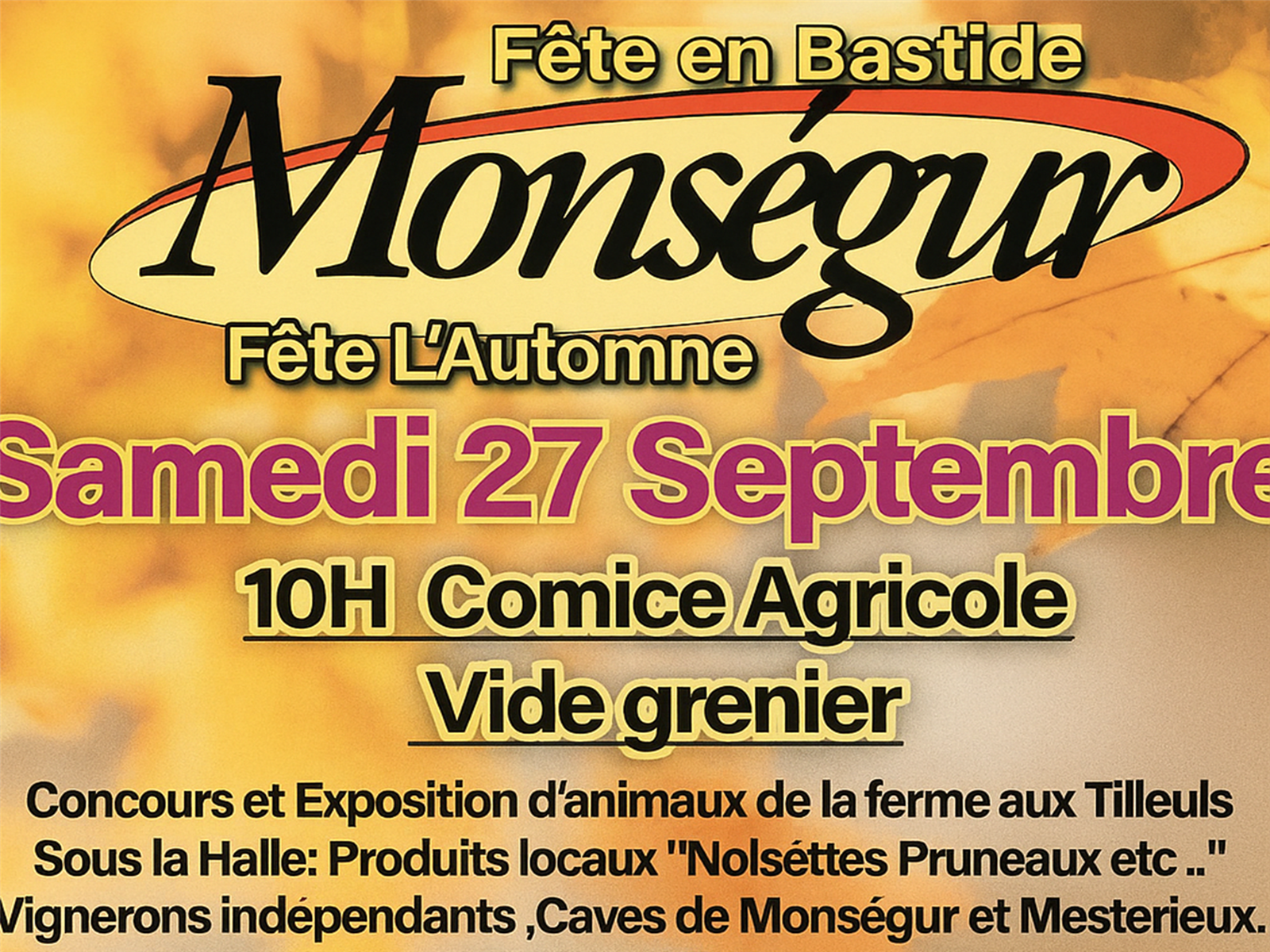 Monségur en fête