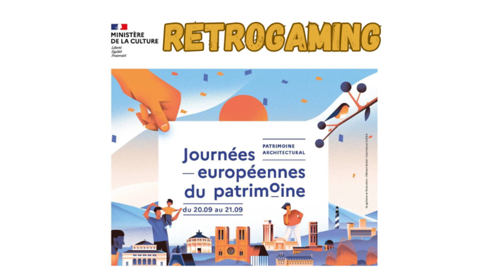 Journées Européennes du Patrimoine : Retrogaming
