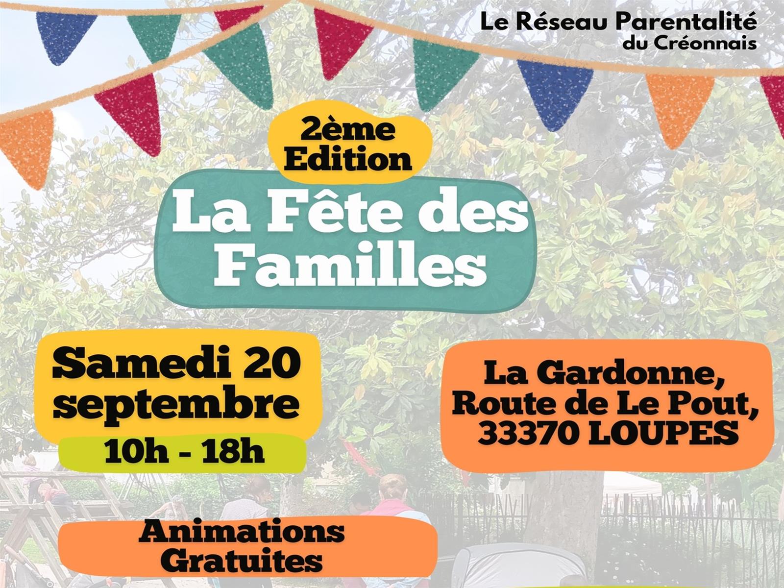 La Fête des familles - 2e édition