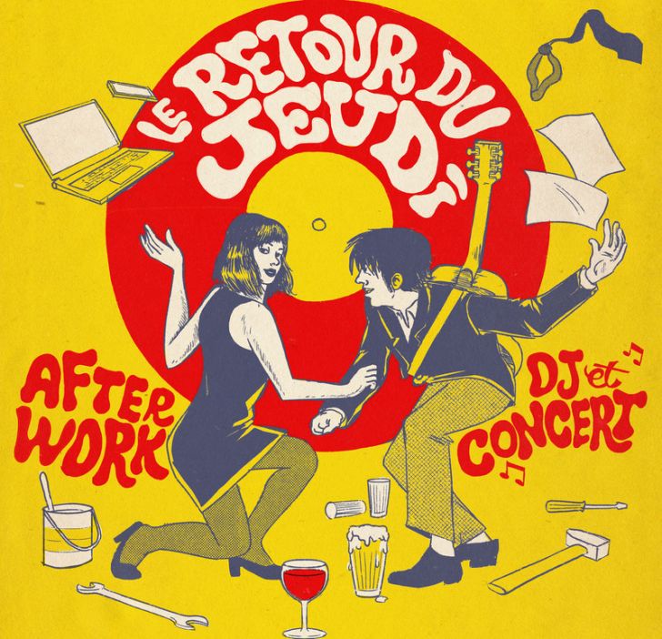 Le retour du jeudi - Concert, dj set et bar