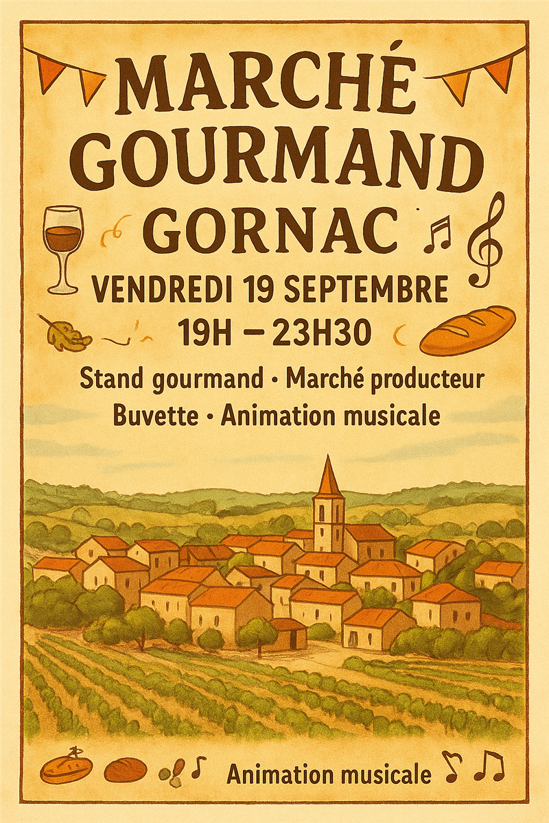 Marché Gourmand de Gornac