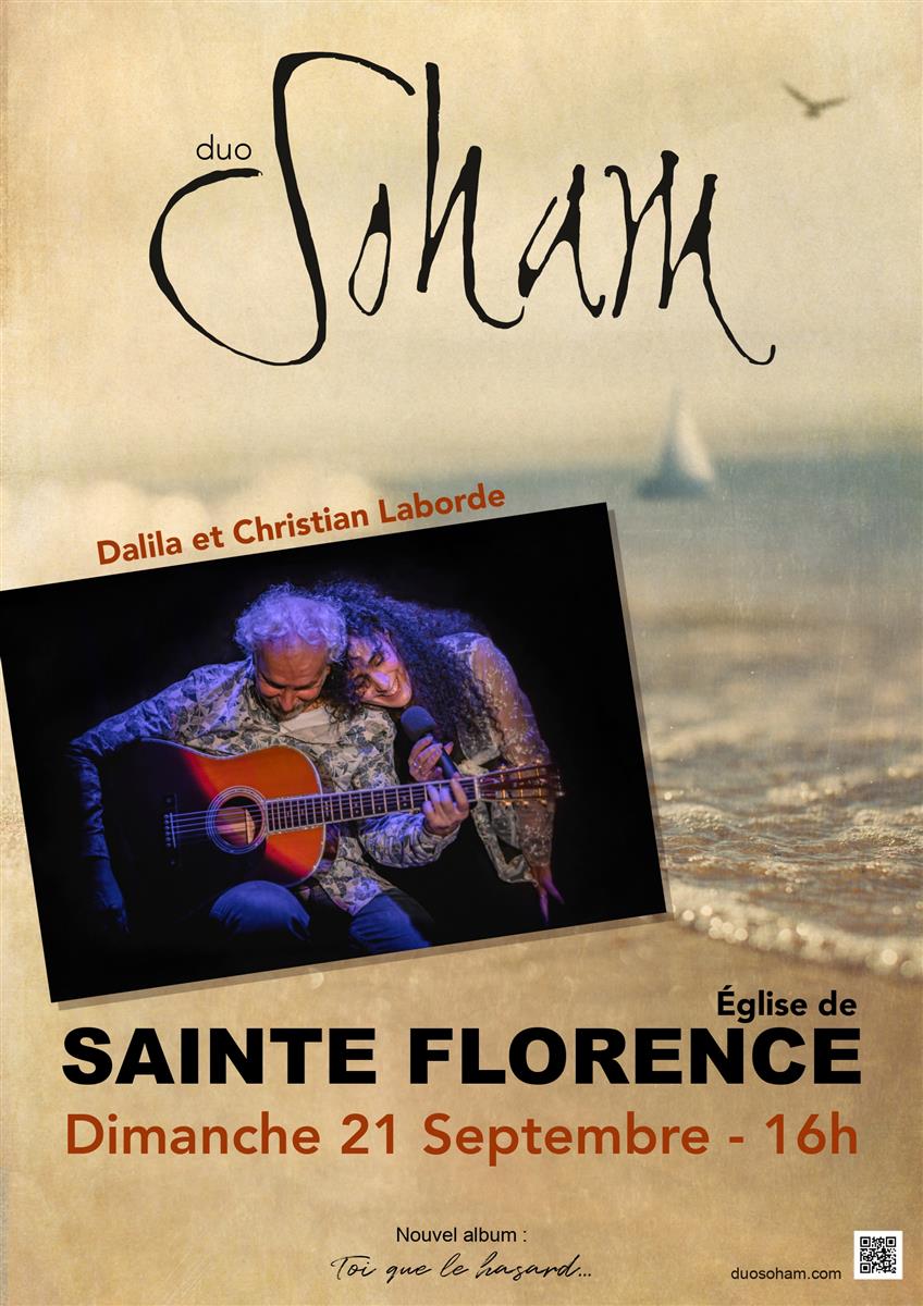 Concert duo soham Eglise de Sainte-Florence